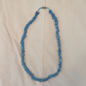 Blue Beaded Necklace